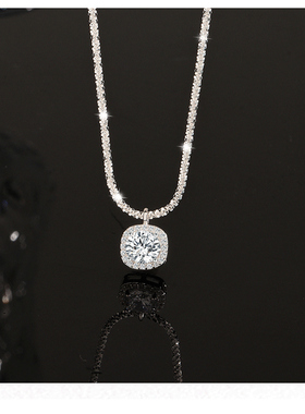 s925纯银项链轻奢小众设计感颈链