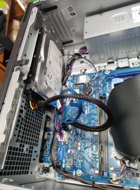 戴尔Dell新款 ETC1250 主机 3030 3050 sff 机械硬盘电源线供电线
