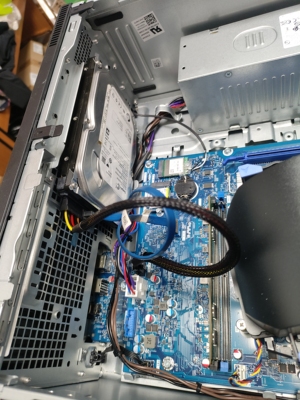 戴尔Dell新款 ETC1250 主机 3030 3050 sff 机械硬盘电源线供电线