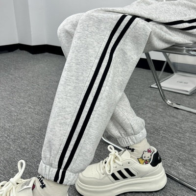 高个子175加长版束脚运动裤女