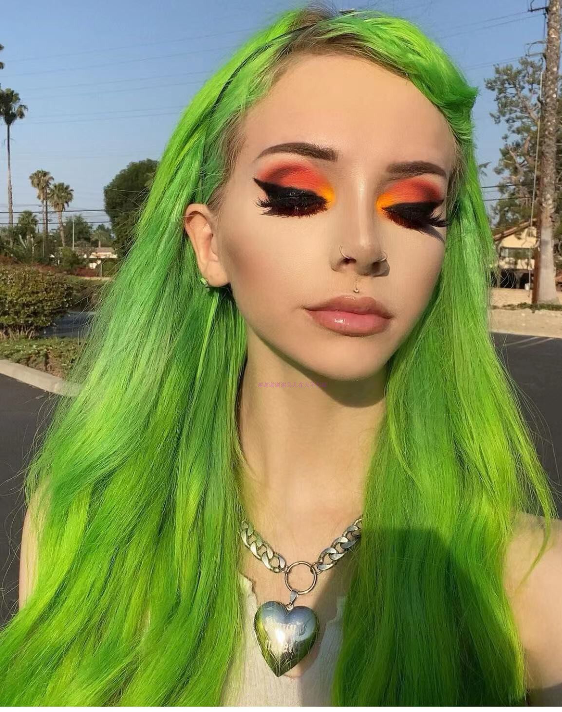 闭店清仓染发剂bleach london家用染发膏护理型低损紫色rose150ml