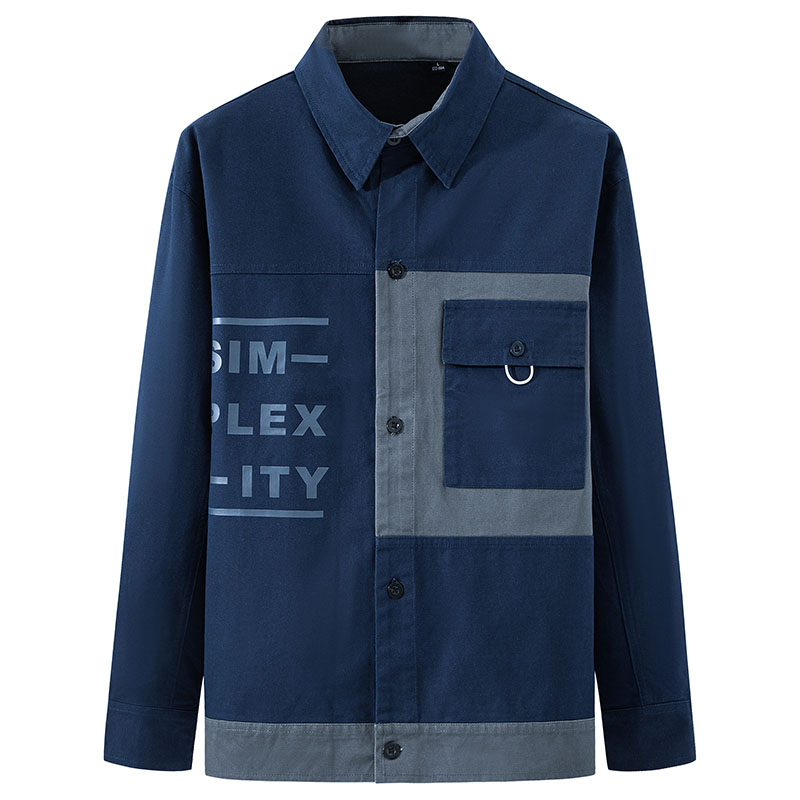 Men's coat new casual work clothes fashion jacket men's spring and autumn clothes