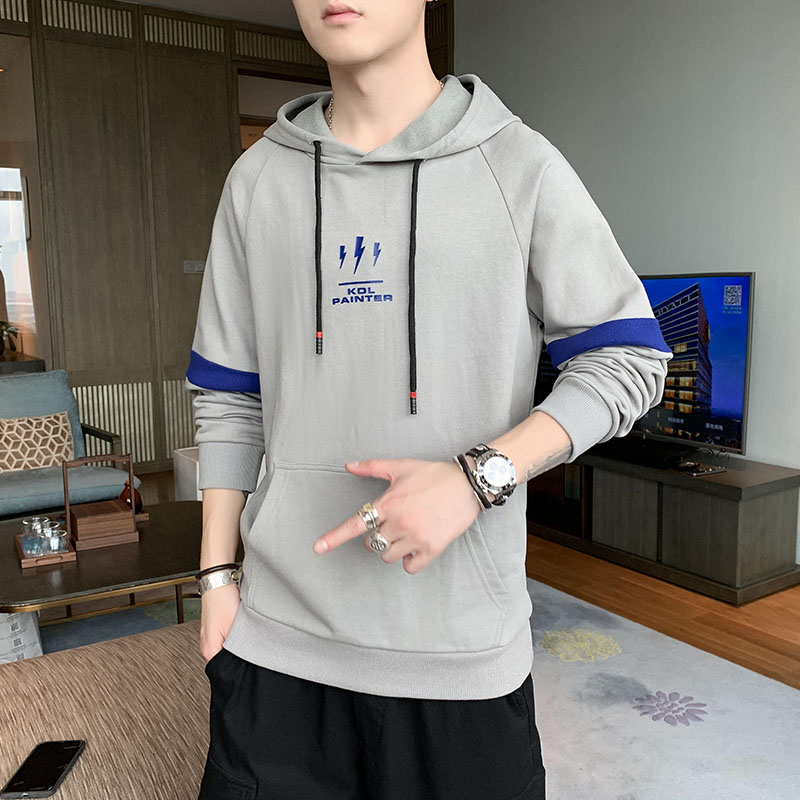 New autumn languid loose Pullover Hoodie fashion brand personalized print