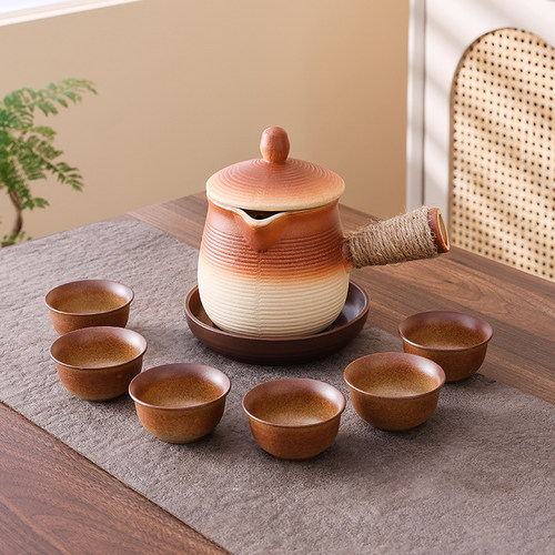 2025围炉煮茶罐罐壶网红烤奶茶壶罐套装可明火可干烧粗陶煮茶器具