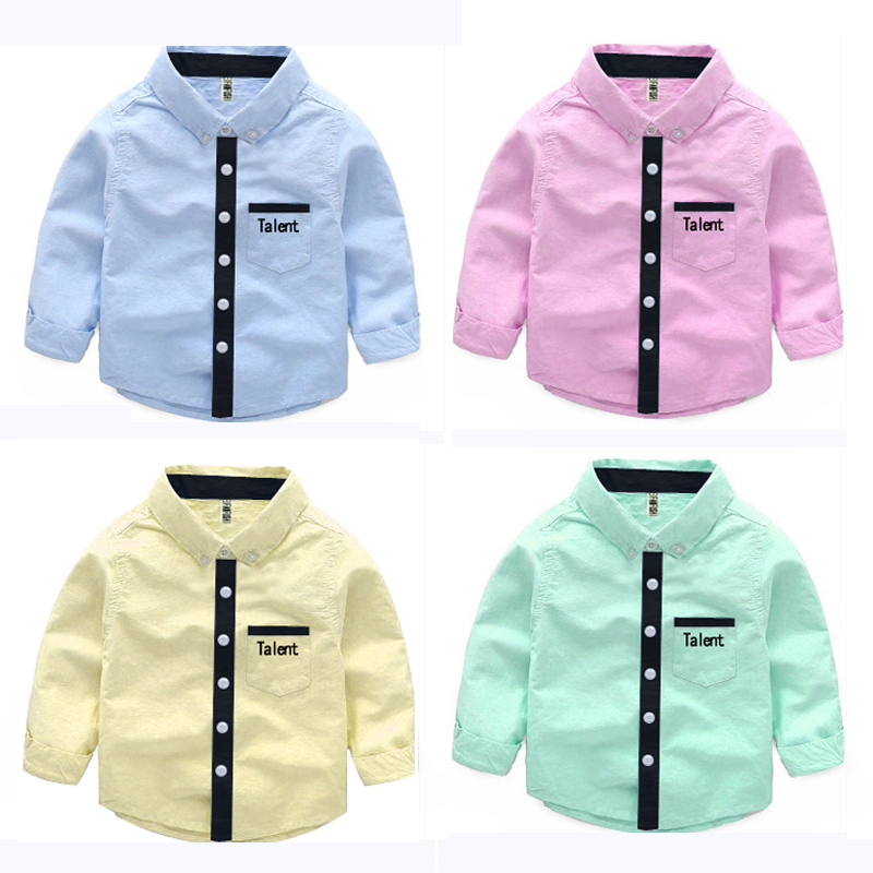 Chemise enfant à manche longue - Ref 2083428 Image 1