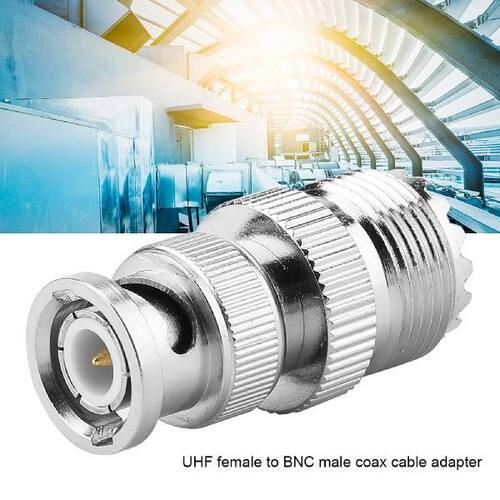 Male Plug to UHF SO239 PL-259 Female BNC Male Plug to UHF