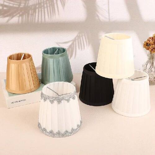 Dia 12CM Modern Style Chandelier Fabric Lamp Shade Clip On