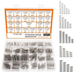 300Pcs Compression Springs Assortment Kit 23 Different