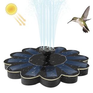 Bird Pump Fountain Water Garden Outdoor Bath Solar