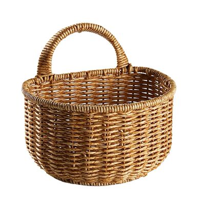 Hangings Storage Basket Wall Mounted Handmade Woven Basket