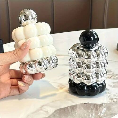 Luxury Bubble-Shaped Cotton Swab Holder, Creative Toothpick