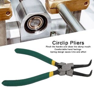 Circlip Pliers Bent Internal Pliers Tool Steel Spring