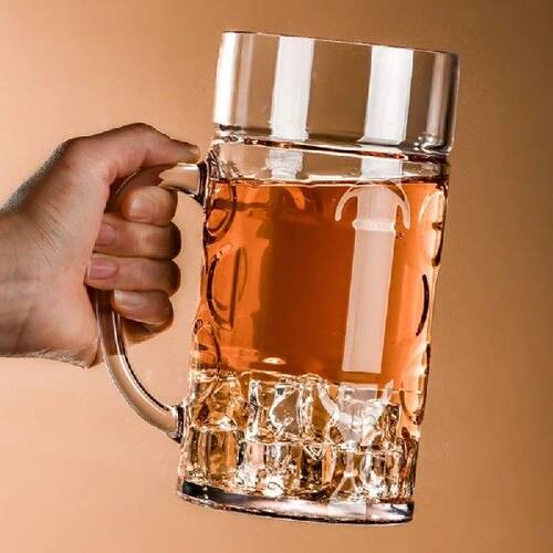 Unbreakable Plastic Beer Mug Shatterproof Beer Glasses Club