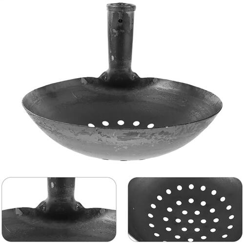 Garden drain shovel with holes Outdoor debris and leaf