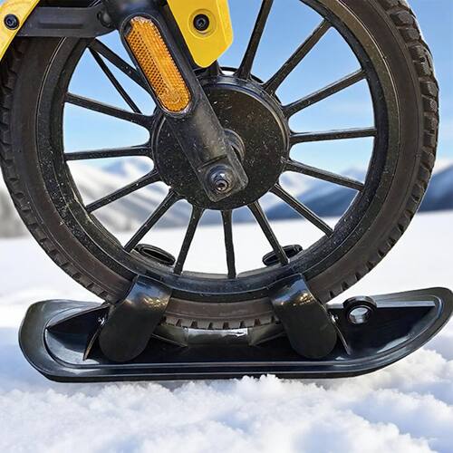Stroller Skis Snow Scooter Strollers Wheel Ski Sled Glider