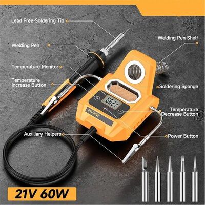 Utility Design 1 Pc 20V Max Battery Drain Cordless Welding