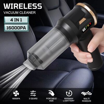 Car Vacuum Cleaner Handheld Turbo Blower Jet Fan For SUV RV