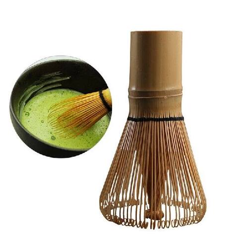 【Japanese Ceremony Bamboo 80 Matcha Powder Whisk Green Tea