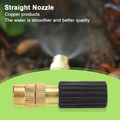 5pcs Atomization Nozzle Adjustable Fogging Cooling Nozzles