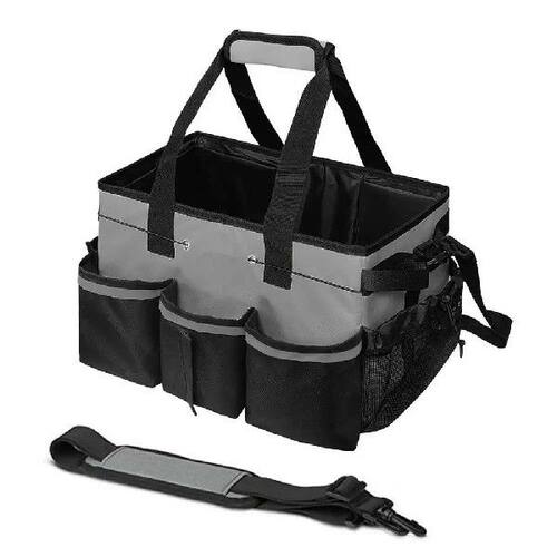 Cleaning Supplies Organizer Large Capacity Storage Tote Bag