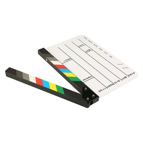 Film Clapper Board Delicate Texture Director Video Scene