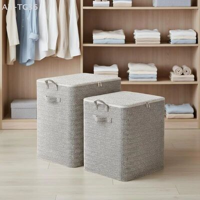220L Big Size Clothes Storage Box With Cover Large Laundry