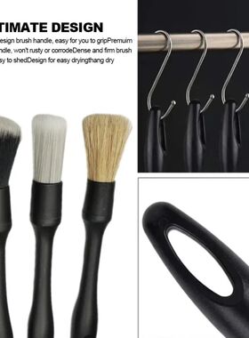 Multi size auto dust brush for vehicle cabin suit for AC