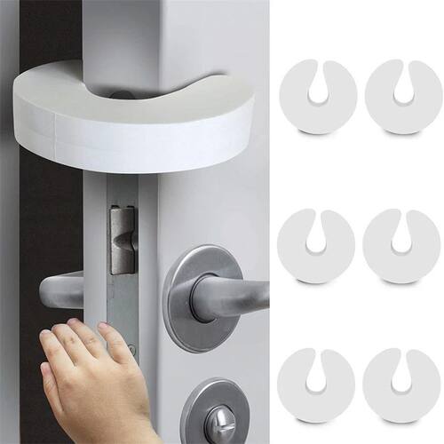 6Pcs Door Finger Pinch Guards Baby Proof Doors Slam Stopper
