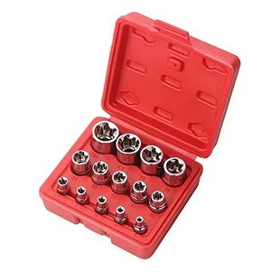 14Pcs Torque with Case Plum Set Hexagonal Torx Socket