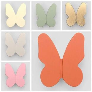 Furniture Hardware Butterfly Shape Door Pulls Cabinet