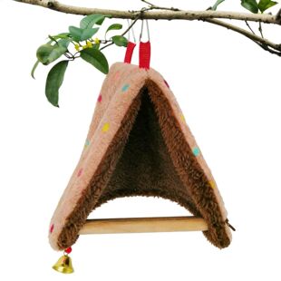 Bird Comfortable Triangular nest Cage Warm for bird Hammock