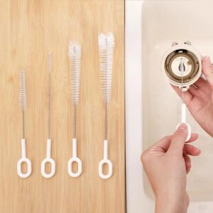 Cleaner Bottle Water Cup Long Straw Brush 5pcs