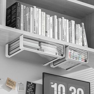 Drawer Storage Box Under Table Hidden Self-Adhesive Drawer