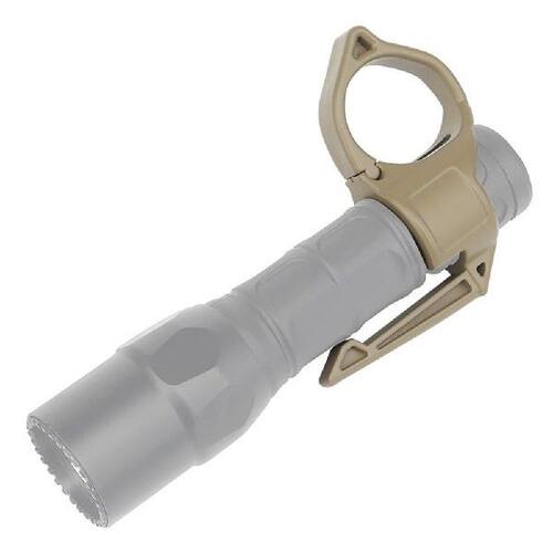 Flashlight Fixing Clips Nylon Finger Ring Flashlight