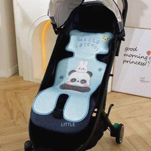 Ice Silk Stroller Cooling Pad - Summer Kids Mat Breathable