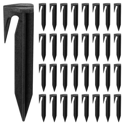 100/200Pcs Lawn Mower Peg Boundary Nail Ground Spikes
