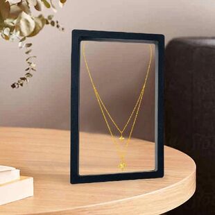 3D Floating Frame Display Holder Creative Jewellery Stone