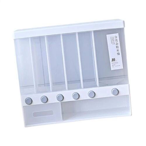 Large Capacity Cereal Storage Dispenser Multi Grid Grain