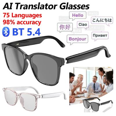Smart Glasses AI Intelligent Translation Wireless Bluetooth