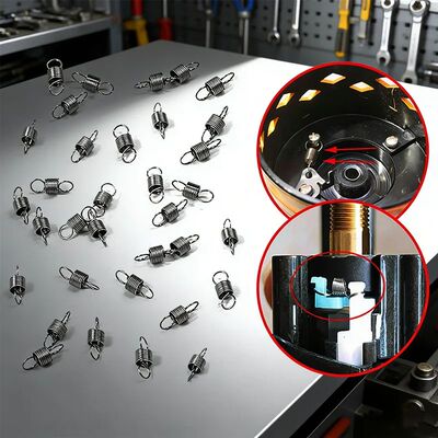 HUAHUA10-Set Revolving Fishing Reel Swing Arm Reversing
