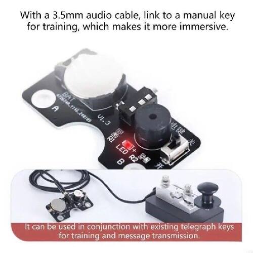 Light And Sound Circuit Board For Vband-Keyer Connector For