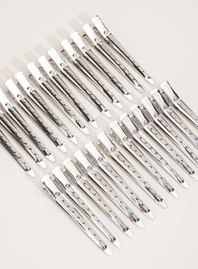 Duck Billed Alligator Curl Clips Stainless Steel Hair
