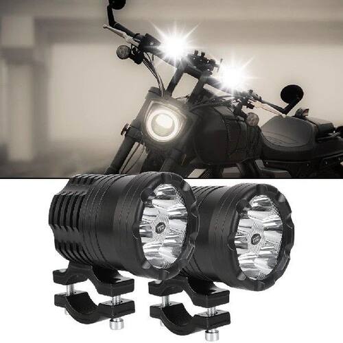 Motorcycle Light LED Headlight Spotlight 12V Auxiliary Fog