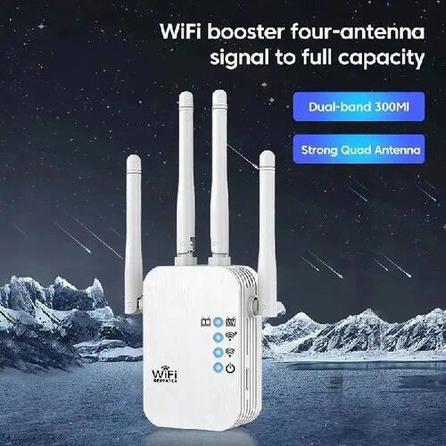 WALRAM 300Mbps Wireless WiFi Repeater 2.4G Signal Router