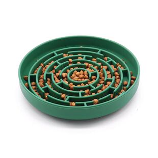 Silicone Pet Bowl Slow Feeder Dog Cat Non-Slip Anti Spill