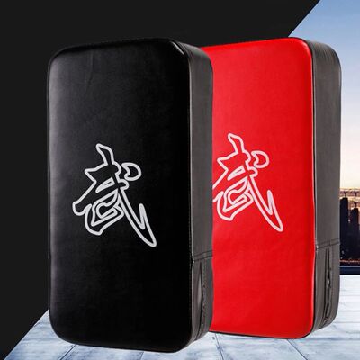 PU Leather Karate Kick Pads Kickboxing Punching Bag for