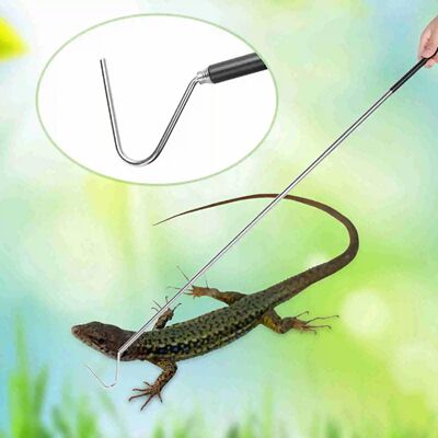 Stainless Steel Extensible Telescopic Snake Reptile Catcher