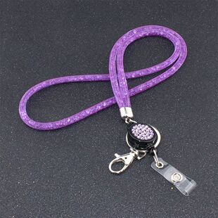 Long Phone Anti Loss Style Glitter Wrist Short and Lanyard