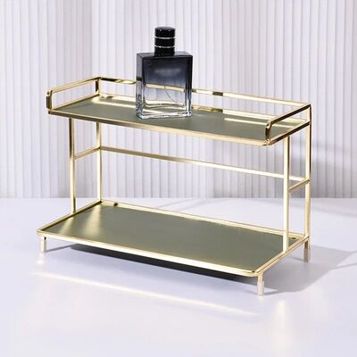 2 Tier Storage Holder Perfume Toiletries Multifunction