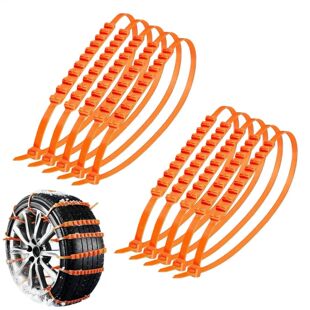 for Chains Snow Tire Winter Outdoor Cars 10pcs